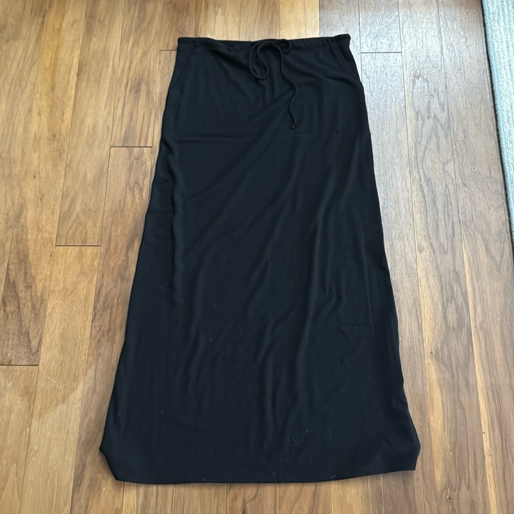 To The Max! Maxi Skirt - Drawstring and Pockets Size S!